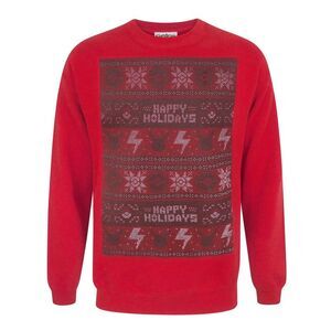 Pokemon Mens Happy Holidays Christmas Sweater / Red